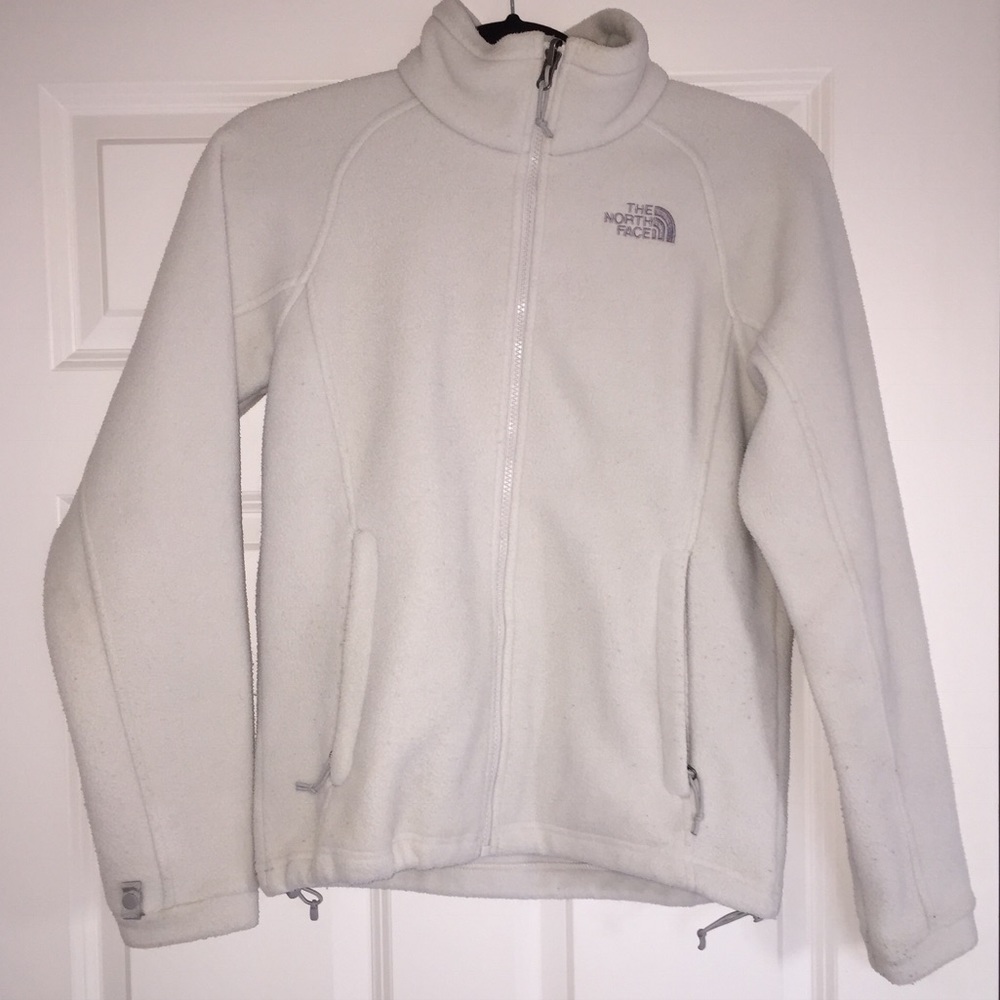 Off-White North Face Fleece Zip Up Small